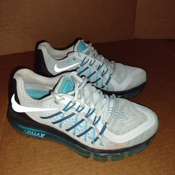 Nike Air Max Clear Water Running Sneakers White Shoes 698903-104 Womens Size-5.5 - Picture 6 of 12